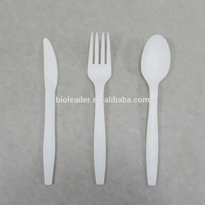 Biodegradable Compostable Cornstarch PLA Cutlery