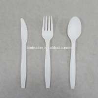 Biodegradable Compostable Cornstarch PLA Cutlery