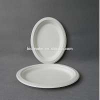 Disposable Sugarcane Bagasse Dish Dinner Charger Plates